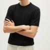 T-shirt en maille de Lin et Coton