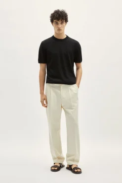 T-shirt en maille de Lin et Coton