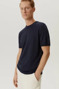 T-shirt en maille de Lin et Coton