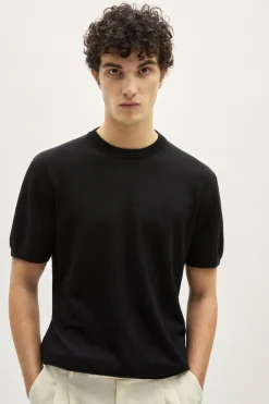 T-shirt en maille de Lin et Coton