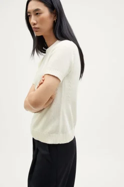 T-shirt tricoté en Coton biologique