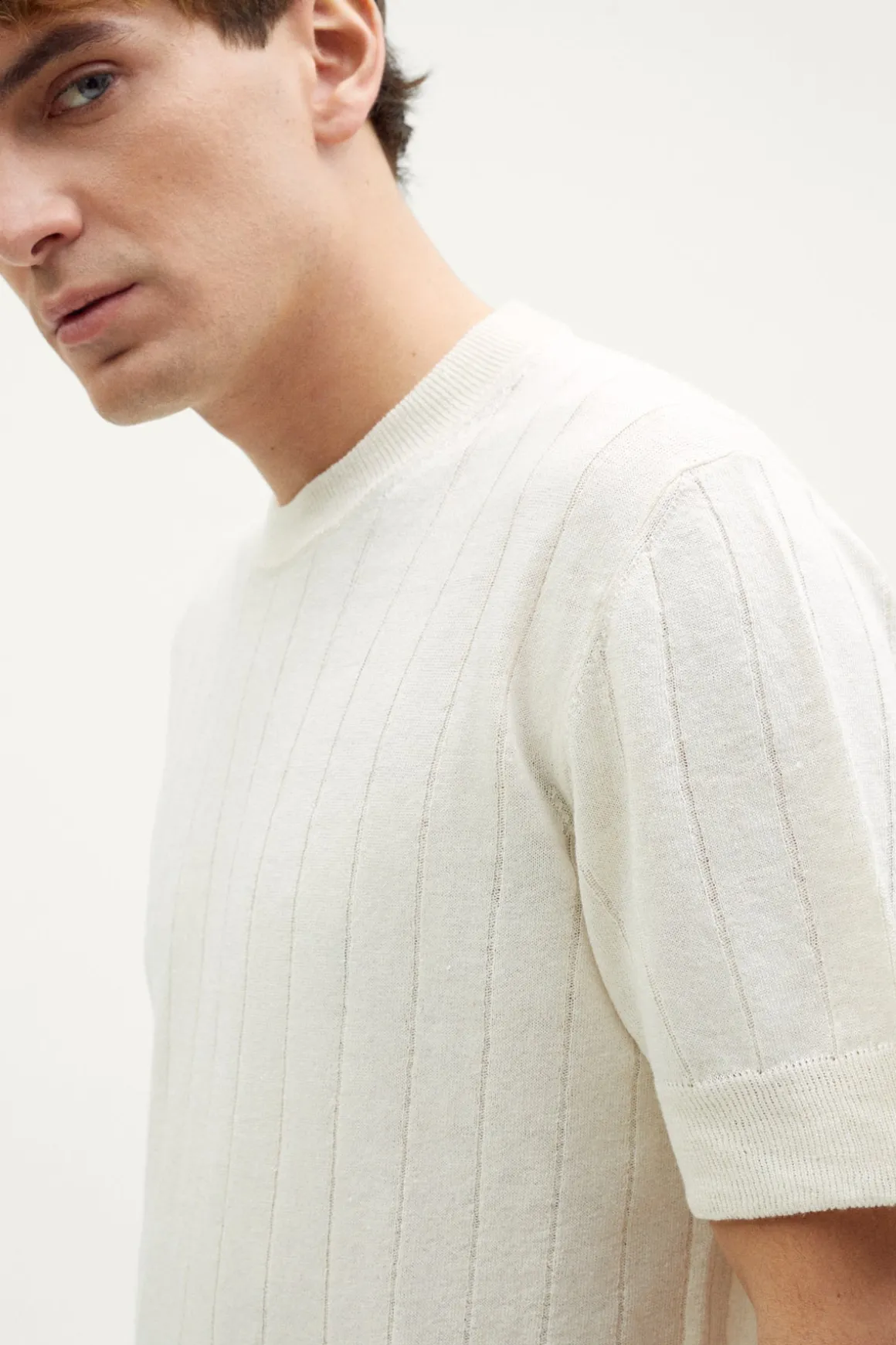 T-shirt vintage en Lin et Coton