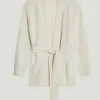 Veste ceinturée en ReCashmere