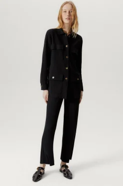 Veste saharienne en Lin et Coton