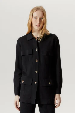 Veste saharienne en Lin et Coton