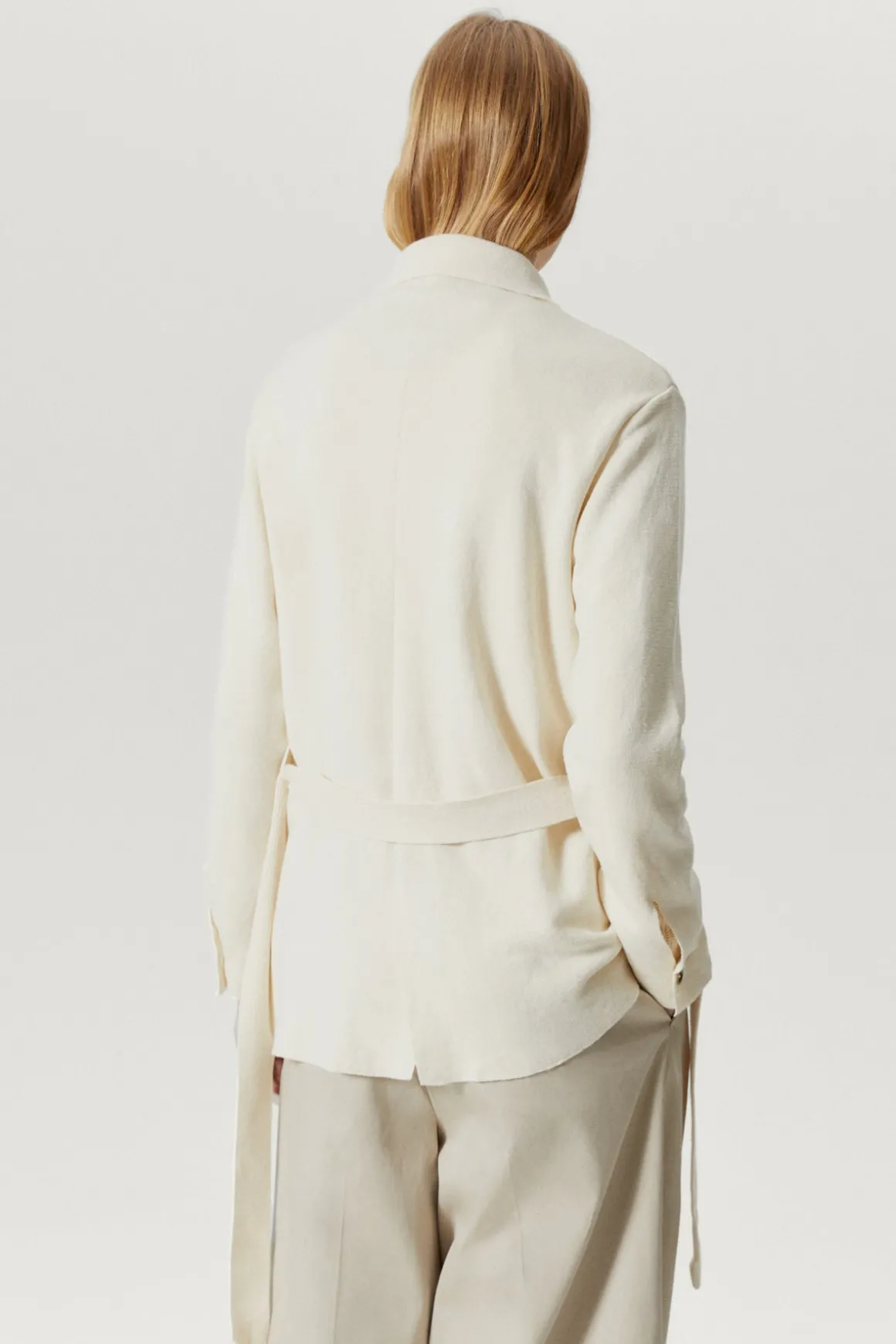 Veste saharienne en Lin et Coton