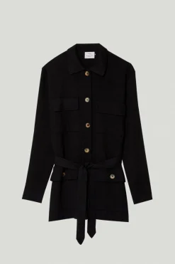 Veste saharienne en Lin et Coton